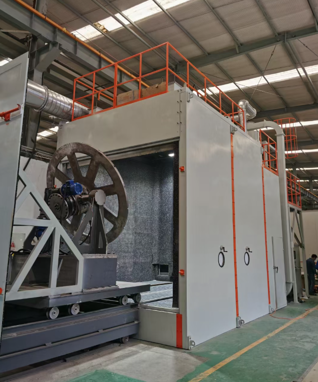 北辰喷砂机环保改造 符合行业排放标准