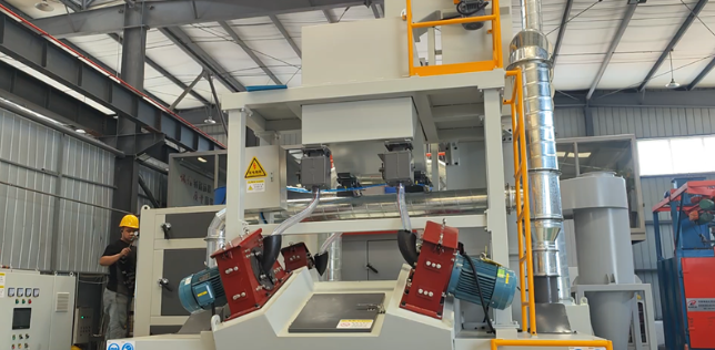 北辰喷砂机在金属加工行业的应用与优势