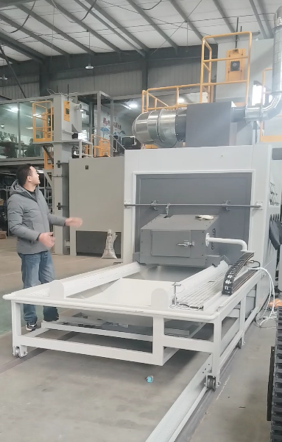 北辰喷砂机在汽车制造中的表面处理应用