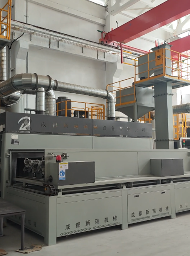 北辰批量加工中喷砂机如何保证一致性